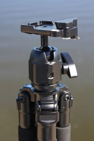 Photographic tripod head ball joint ball-type — Stock Photo, Image