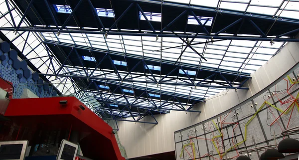 Architecture ceiling inside a building — Stock Photo, Image