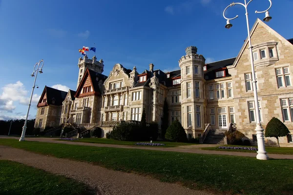 Nice Magdalena Palace à Santander, Espagne — Photo