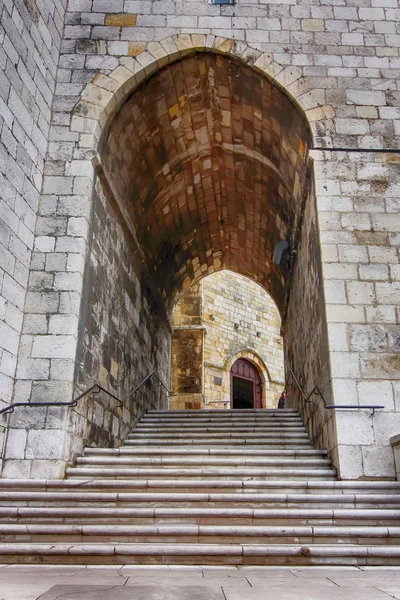 Catedral e claustro de Nossa Senhora da Assunção em Santande — Fotografia de Stock
