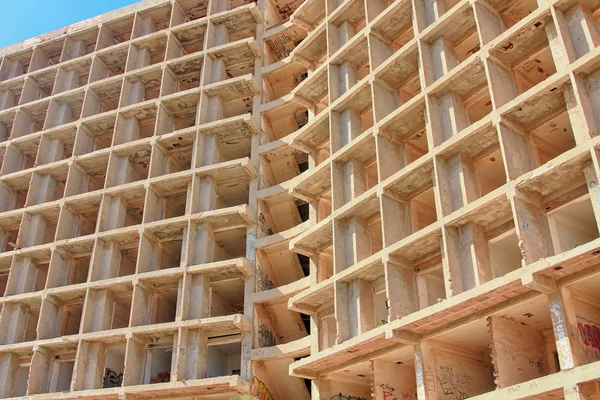 Enorme edificio de apartamentos en construcción — Foto de Stock