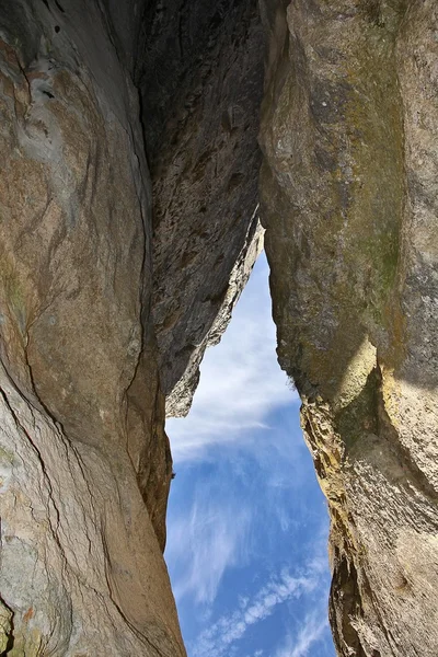 Gorge Nature Park "La Yecla" in Burgos ,Spain — Stock Photo, Image