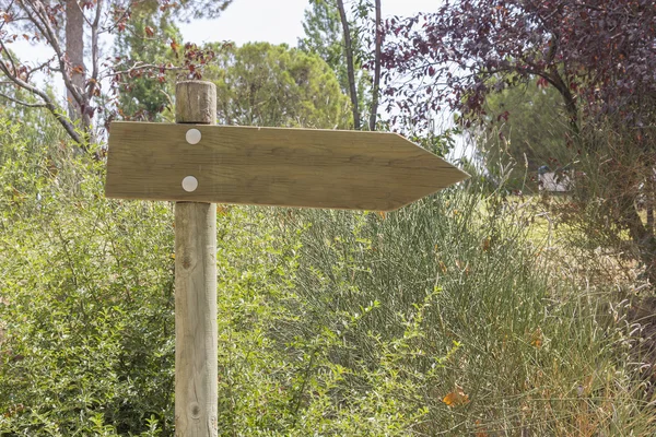 Wooden signposts to put your Text — Stock Photo, Image