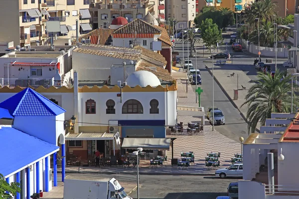 Mazarron, İspanya köyün genel görünümü — Stok fotoğraf