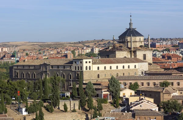 Widok ogólny, słynnego miasta Toledo, Hiszpania — Zdjęcie stockowe