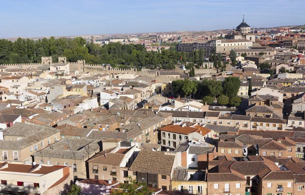 Vista geral da famosa cidade de Toledo, Espanha — Fotografia de Stock