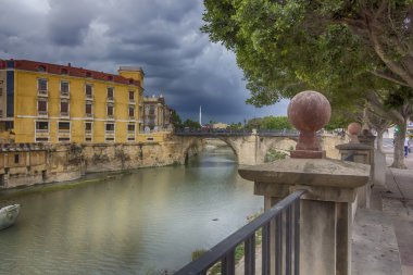 murcia şehir fırtına bir gün kapısı güvende Nehri