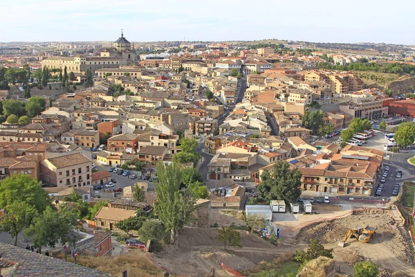 Widok ogólny, słynnego miasta Toledo, Hiszpania — Zdjęcie stockowe