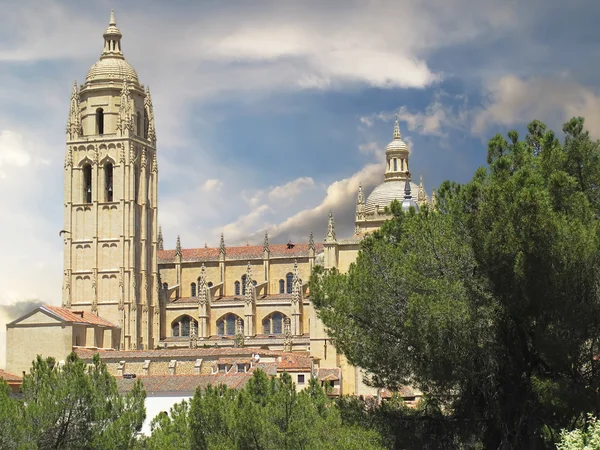 Kathedrale von Segovia, Spanien — Stockfoto