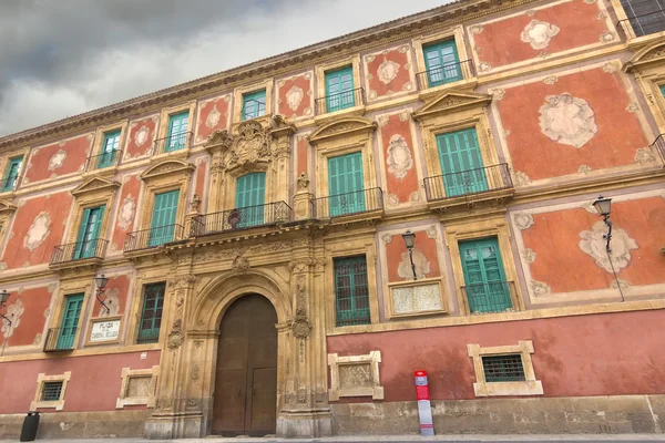 Biskupský palác murcia, Španělsko — Stock fotografie