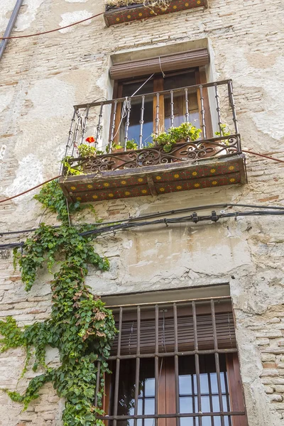 Toledo, 스페인에서에서 오래 된 외관 — 스톡 사진