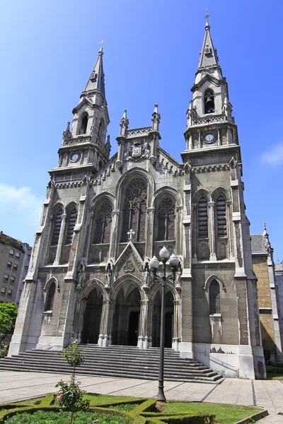 Aviles-asturias, İspanya da Cathedral — Stok fotoğraf