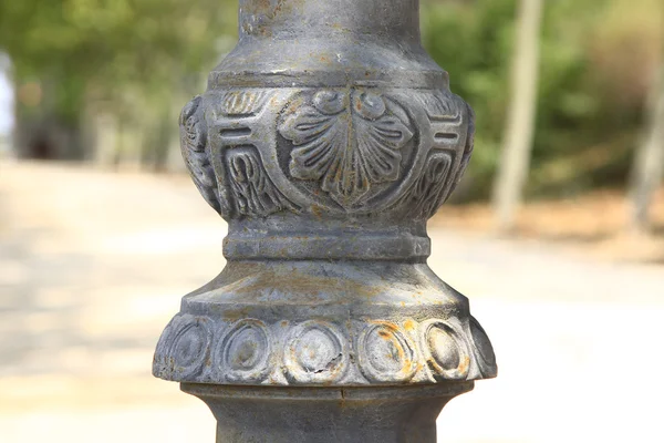 Detalhe hir lâmpada com forjado — Fotografia de Stock