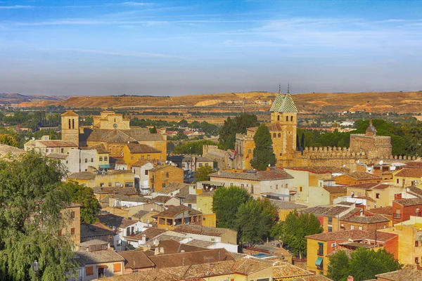 Vista geral da famosa cidade de Toledo, Espanha — Fotografia de Stock