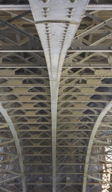 perçinli demir yapı perspektifi