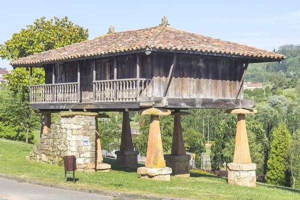 Horreo, Kornkammer, typisches galicisches Haus — Stockfoto