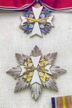 eski Madalyalar ve askeri süslemeleri