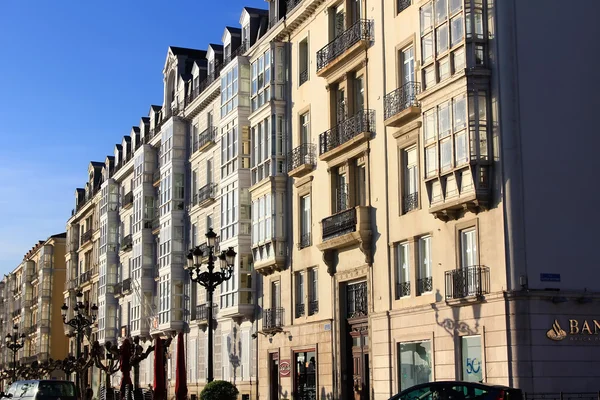 İspanya Santander şehir eski evleri