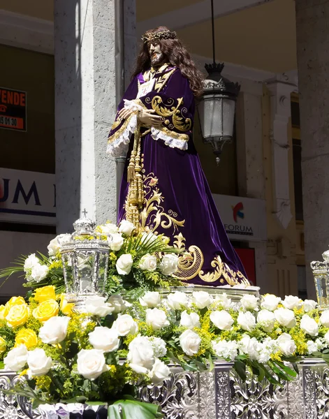 VALLADOLID, SPAIN - APRIL 17: Easter week (Semana Santa), Nazare — Stock Photo, Image