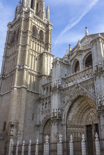 托莱多大教堂，西班牙 — 图库照片