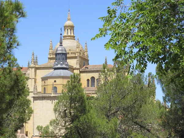 Kathedraal van segovia, Spanje — Stockfoto