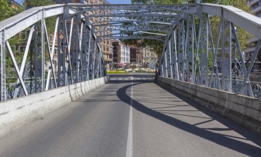 eski demir köprü Palencia, İspanya