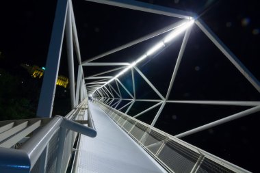 Ayrıntılar soyut Köprüsü yaya geçidi moneo, modern stru