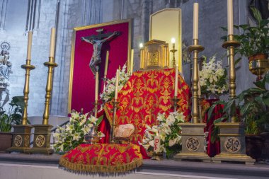 iç katedral, los santos justos, alcala de henares,