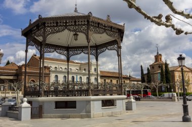 ünlü plaza de cervantes alcala de henares, İspanya