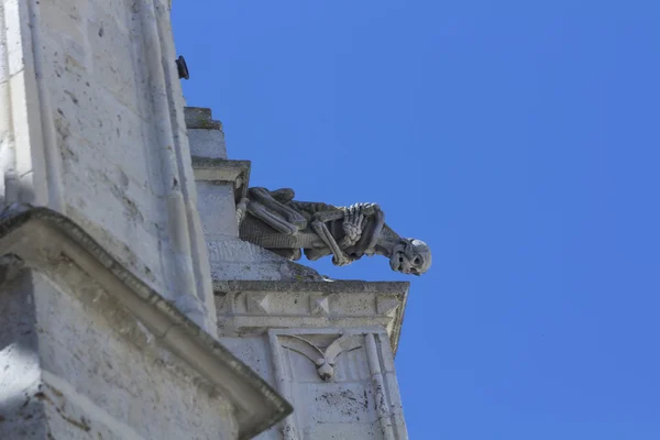 Gargoyles of the Cathedral of Palencia, The Beautiful Unknown, P — Stock Photo, Image