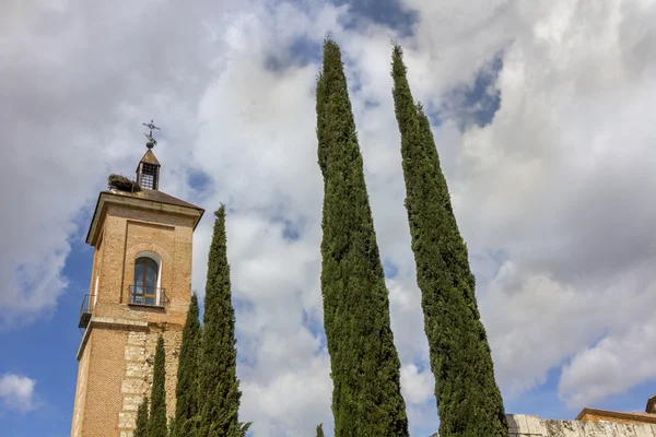Πύργος πρώην παρεκκλήσι oidor, alcala de henares, Ισπανία — 图库照片