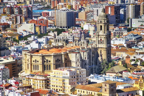 Famous Cathedral of Malaga, Spain — Stock Photo, Image