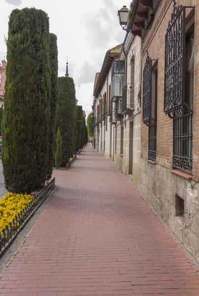 Rues et vieux bâtiments de la ville de Alcala de Henares, Spai — Photo