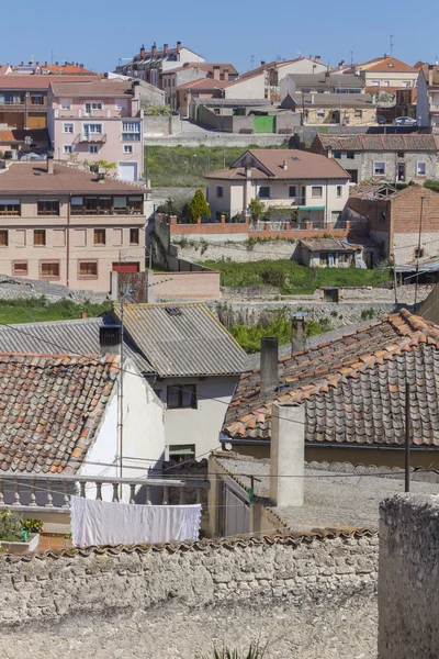 Vista geral da aldeia de Cuellar, Espanha — Fotografia de Stock