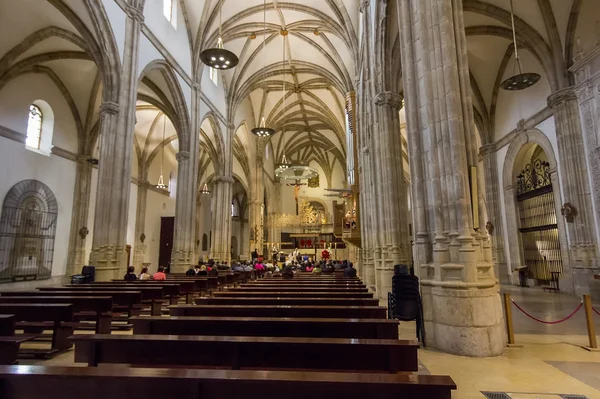 Wnętrze katedry, los santos justos, alcala de henares, — Zdjęcie stockowe
