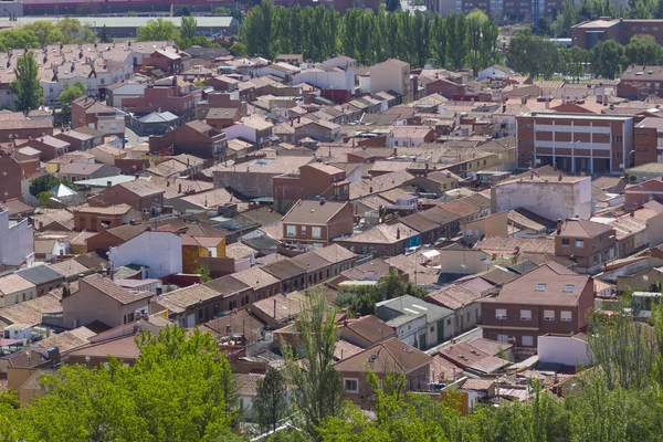 Загальні панорамний вид на місто Паленсія, Іспанія — стокове фото