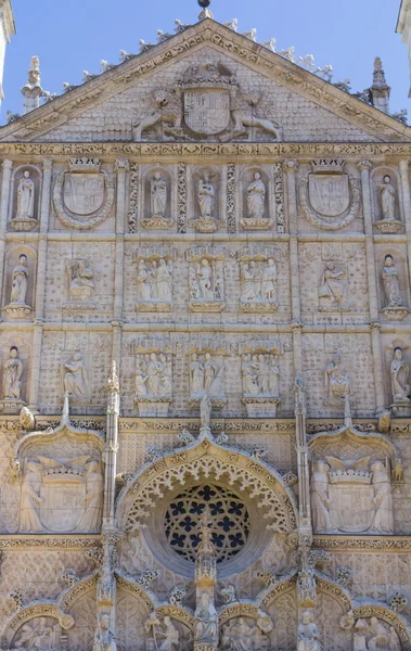 Gotycki kościół klasztoru san pablo, valladolid, Hiszpania — Zdjęcie stockowe