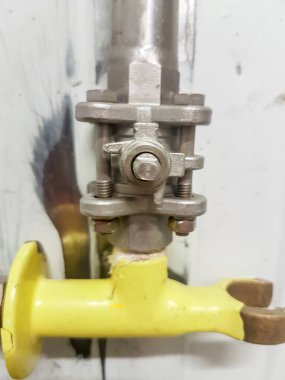 Sarı saplı sıvılar için küçük durdurucuları detay