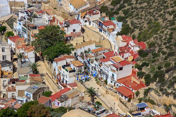 Alicante Spagna 2018 Vista Aerea Della Città Alicante — Foto Stock