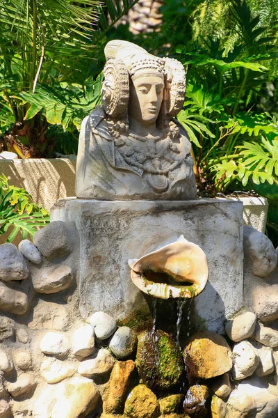 Elche Espanha 2019 Famoso Busto Senhora Elche Esculpido Pedra — Fotografia de Stock