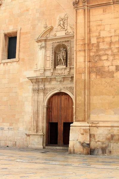 Elche Spain 2018 Entrance Access Church Elche — Stock Photo, Image