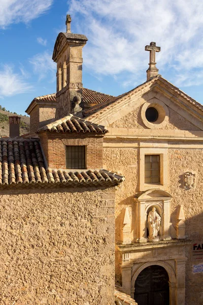 Clocher Vieille Eglise Catholique Espagne — Photo