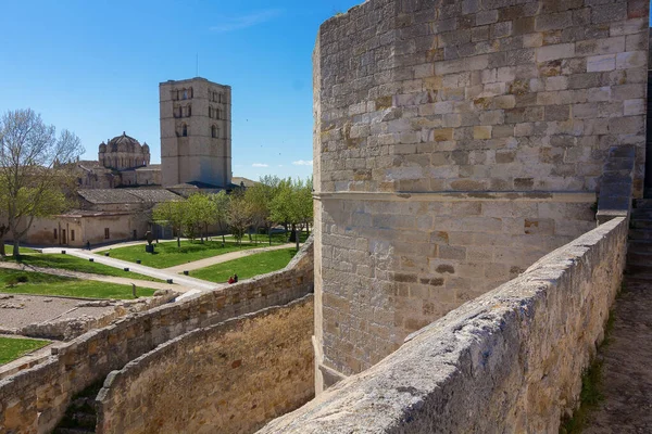 Castillo Histórico Antiguo Zamora España — Foto de Stock