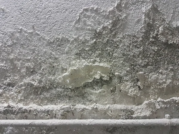 Background Old White Wall Full Moisture — Stock Photo, Image