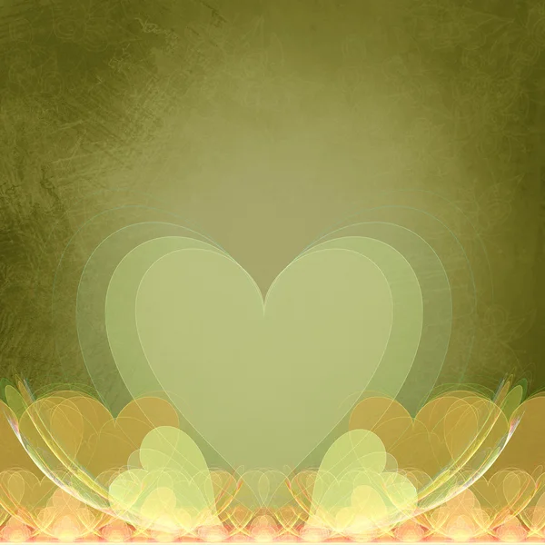 Green Heart Stock Image