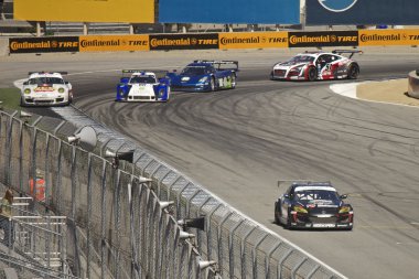 yüksek hızlı köşeyi mazda laguna seca raceway grand am rolex yarışlarında