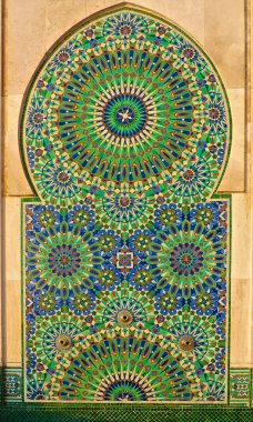 süslü Mozaik'e Fas Camii