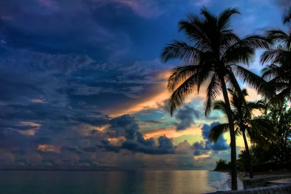 日落在巴哈马群岛 — Stockfoto