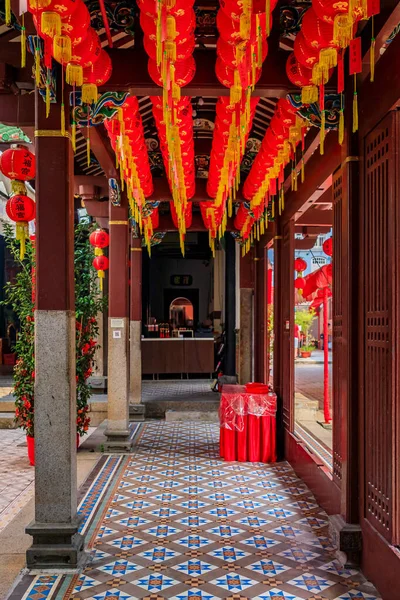 Singapur Září 2019 Thian Hock Keng Nejstarší Buddhistický Chrám Lidu — Stock fotografie