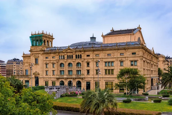 City Skyline Victoria Eugenia Antzokia Theater Emblematic Building Donostia San — Stockfoto